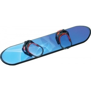 Dětský plastový snowboard, modrý