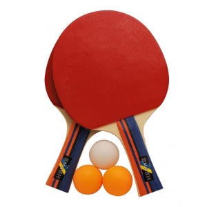 Set na pingpong RULYT 2ST-01, 2 x raketa, 3 x míč
