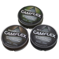 Gardner Olověná šňůrka Camflex Leadcore 20m|45lb (20,4Kg) Camo Brown Fleck