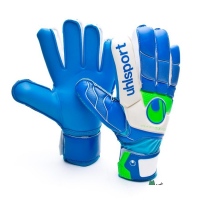 Brankářské rukavice Uhlsport Fangmaschine Soft Blue