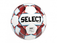 Fotbalový míč Select FB Match IMS bílo červená