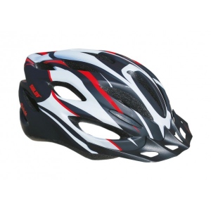 Cyklo helma SULOV SPIRIT, černo-červená polomat