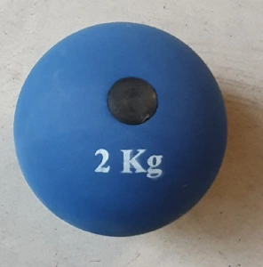 Halové vrhačské koule – pogumované 5kg