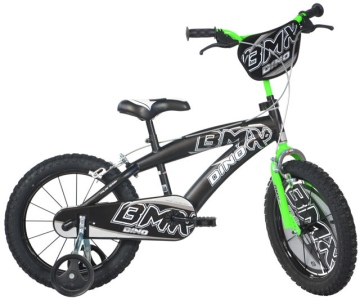 Dětské kolo Dino BMX 145 černé 14&quot;