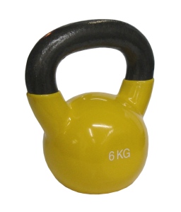 Činka kettlebell vinyl 6 kg