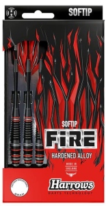 Šipky Harrows Fire High Grade Alloy soft 16g T19