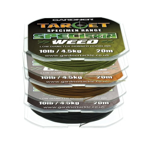 Gardner Spl. šňůra návazcová Target Speciskin 20m/10lb|Weed