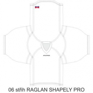 Střih HOKEJ RAGLAN SHAPELY PROFESIONAL