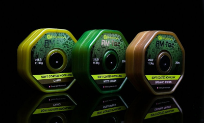 RidgeMonkey RM-TEC Soft Coated potahovaná šňůra 25lb/20m|green