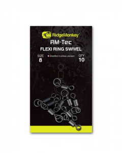 RidgeMonkey obratlíky Flexi Ring Swivel |vel. 11