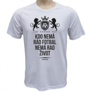 Tričko ICON KDO NEMÁ RÁD FOTBAL