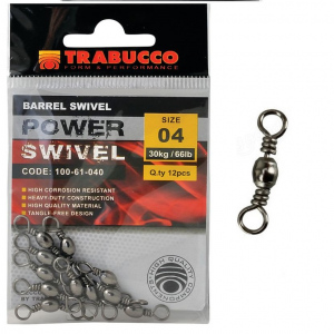 Trabucco obratlík Barrel Swivel 12ks|vel.12 (14kg)