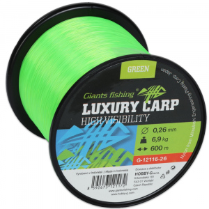 Giants fishing Vlasec Luxury Carp High-Visibility Green|0,30mm/9,30kg/1400m