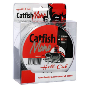 Vlasec Hell-Cat Catfish Mono Clear 300m|0,60mm, 21,9kg