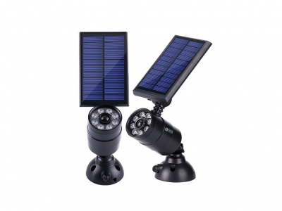 LEDSolar 8 solární venkovní bodové světlo, 8 LED se senzorem, bezdrátové, iPRO, 1,5 W, studená barva
