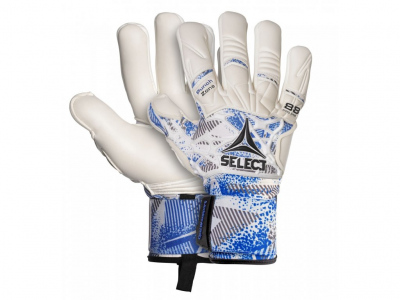 Brankářské rukavice Select GK gloves 88 Pro Grip Negative cut bílo modrá