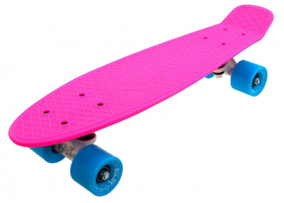 Penny board 22" SULOV NEON SPEEDWAY růžovo-modro-bílý