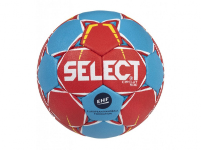Házenkářský míč Select HB Circuit 500 červeno modrá