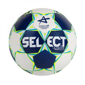 Házenkářský míč Select HB Ultimate Replica EHF CL modro bílá Velikost míče: O
