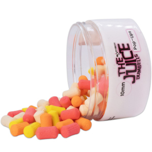 Bait-Tech plovoucí nástraha The Juice Dumbells - Pop-Ups 10 mm 100 ml