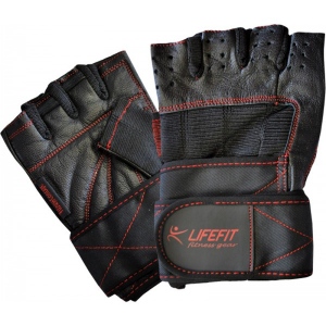 Fitness rukavice LIFEFIT TOP, černé