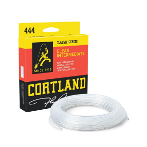 Cortland muškařská šnůra 444 Classic Intermediate Clear Fresh/Salt|WF4I 90ft