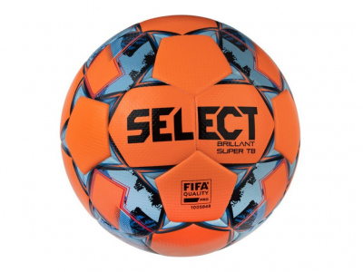 Fotbalový míč Select FB Brillant Super TB oranžovo modrá