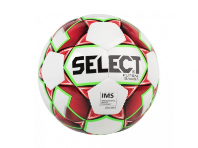 Futsalový míč Select FB Futsal Samba bílo červená