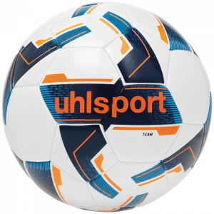 Uhlsport TEAM bílá/modrá/oranžová UK 5 - 10 kusů