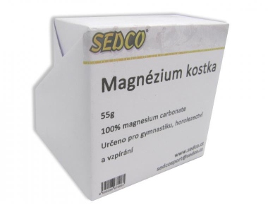 Magnezium-sportovní křída kostka 55g 1 ks