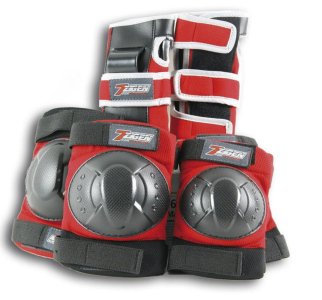 Chrániče skateboard-inline sada 422 SPARTAN velikost M XS