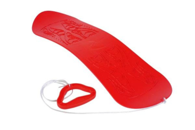 Kluzka - dětský Snowboard/Skyboard červená