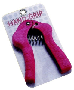 Posilovač prstů HAND GRIP 2702 růžová