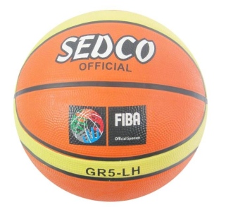 Míč basket SEDCO ORANGE SUPER 5 hnědá