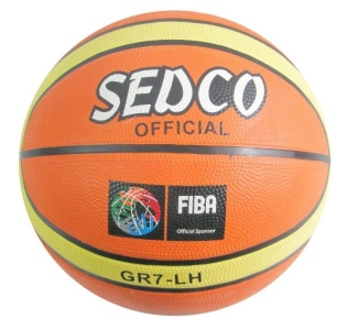 Míč basket SEDCO ORANGE SUPER 7 hnědá