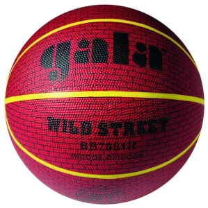 Míč basket WILD STREET BB7081R červená