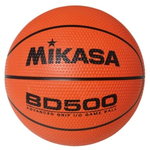 Míč basketbalový MIKASA BD500 hnědá