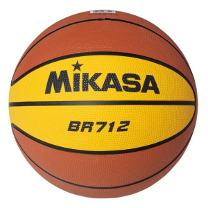 Míč basketbalový MIKASA BR712 hnědá