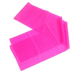 Latex aerobic guma 1200x150x0,35 mm RŮŽOVÁ růžová