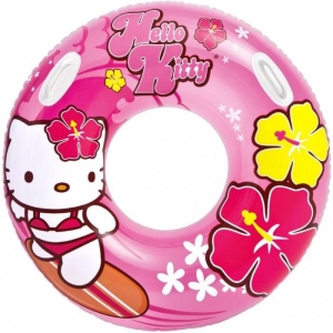 Kruh plavecký  HELLO KITTY  97 cm růžová