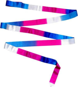 Gymnastická stuha 6m OFFICIAL FANTASIA Barevná