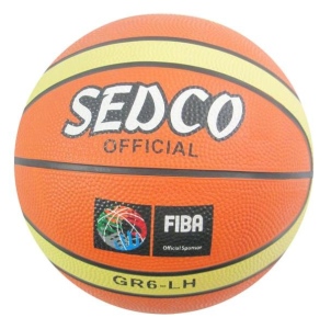 Míč basket SEDCO ORANGE SUPER 6 hnědá