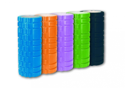 Masážní VÁLEC YOGA FOAM ROLLER 32,5 x 14 cm černá
