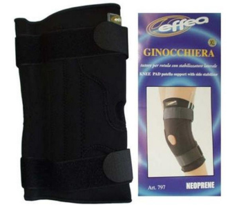 Bandáž koleno - neopren  799 černá S M