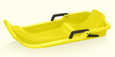 Boby UFO s brzdou Plastkon žlutá