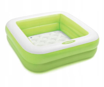 Dětský bazének čtverec Intex 57100 zelená