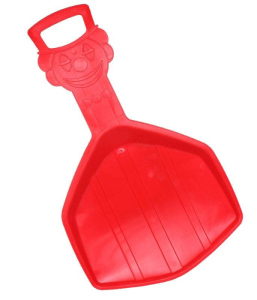 Klouzák KLAUN PLASTKON 33x56x4,5cm červená