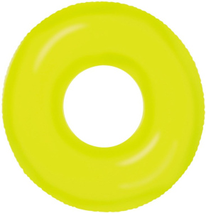 Kruh plavací INTEX NEON 91cm žlutá
