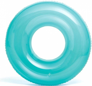 Kruh plavecký INTEX 59260 transparent modrá