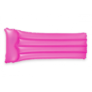 Lehátko nafukovací NEON INTEX 59717 183 x 69cm růžová